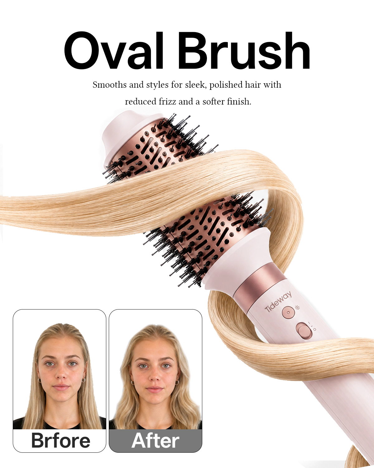 Tideway Prowaver 6-in-1 Ionic Hot Air Multi-Styler with Auto-Wrap Curlers