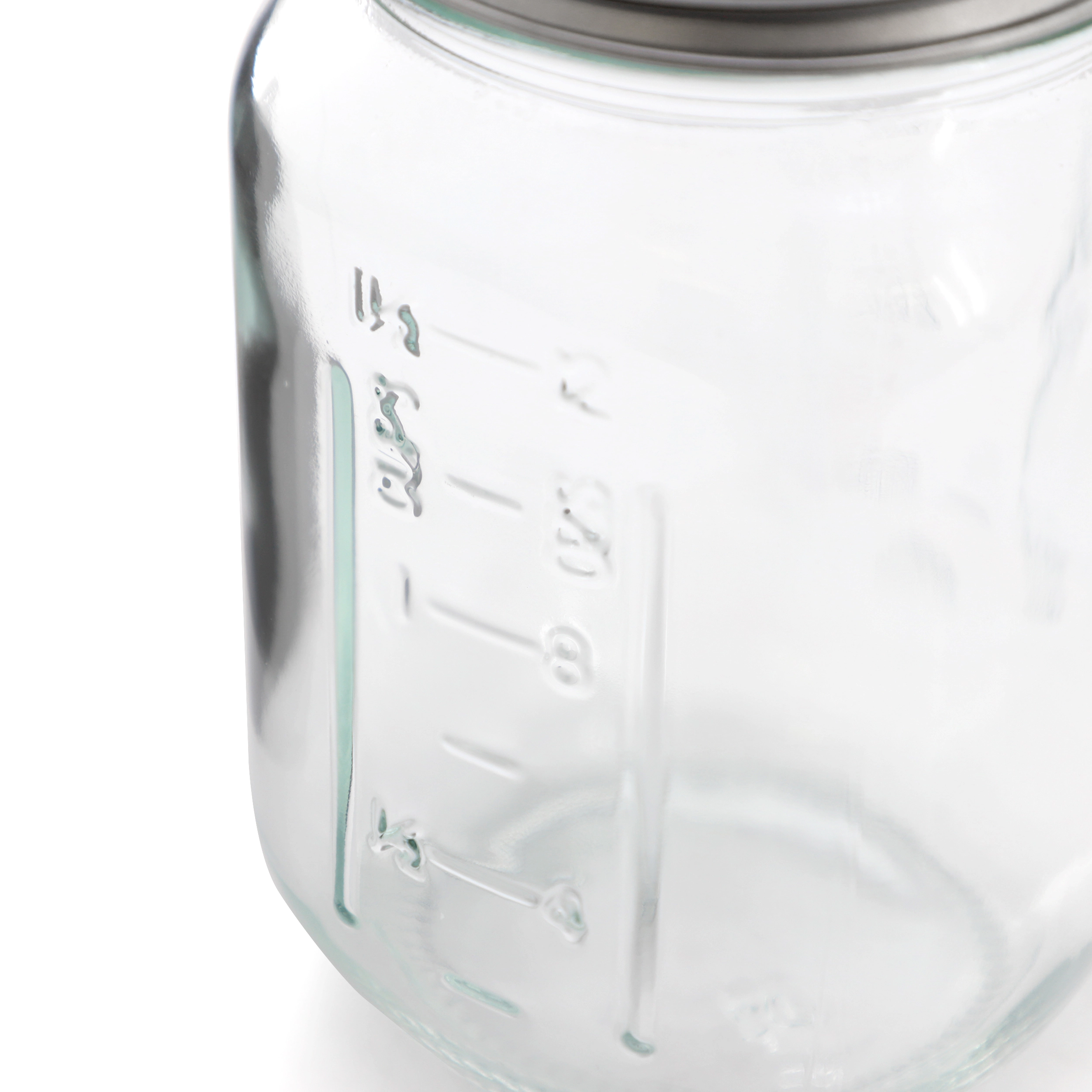 Gibson Home Market Preserves 12 Piece 16 Ounce Glass Canning jars with Lids and Bands