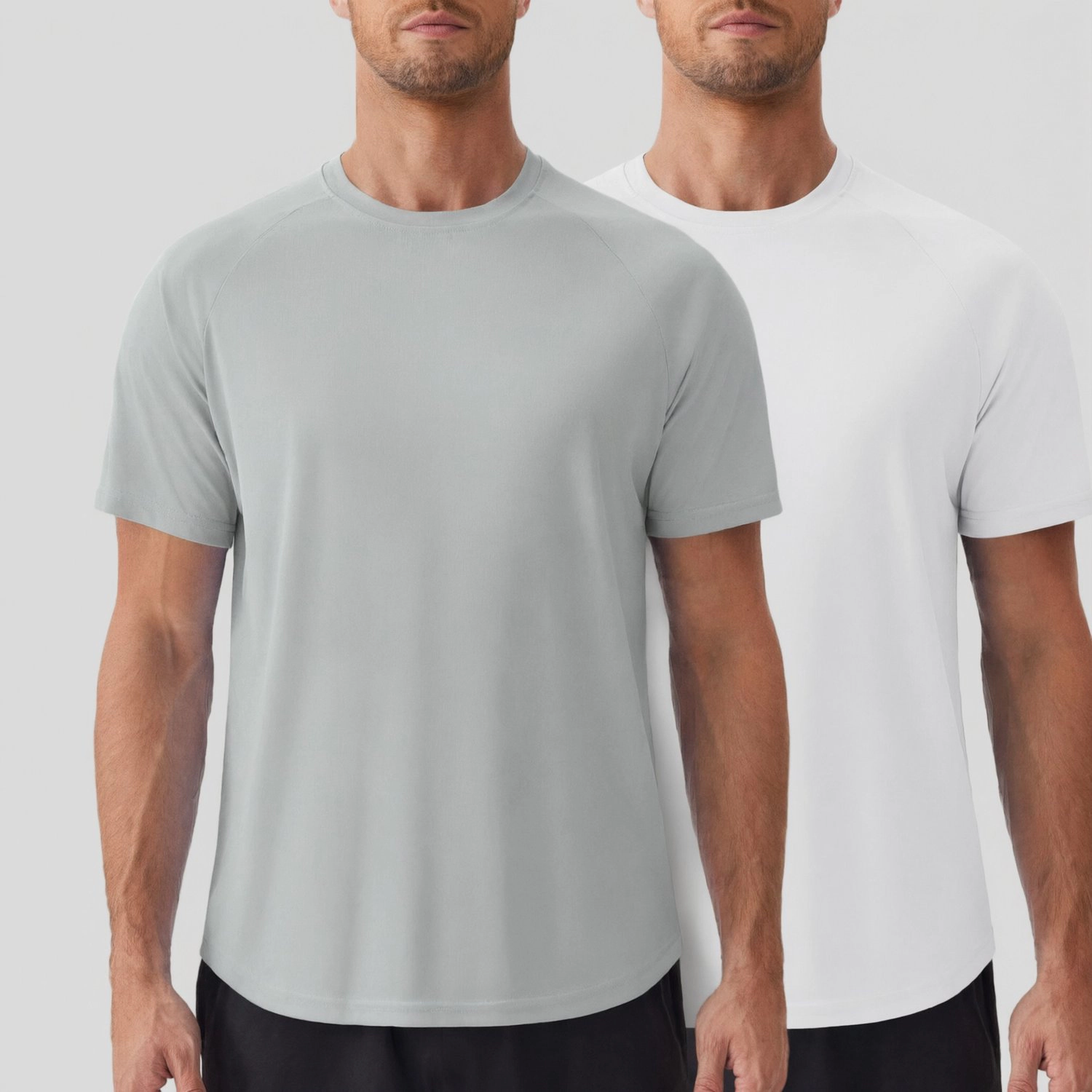 Pinspark Men's Crew Neck Short Sleeve Athletic T-Shirt