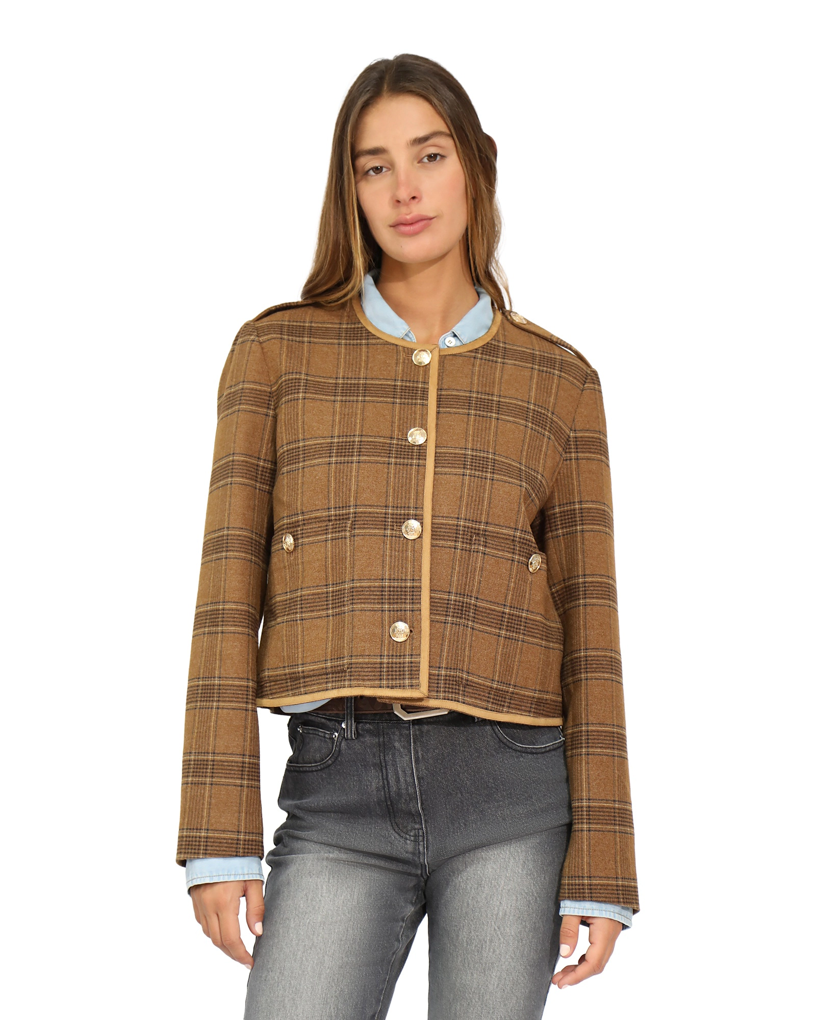Belle & Bloom Dynasty Boxy Paisley Jacket