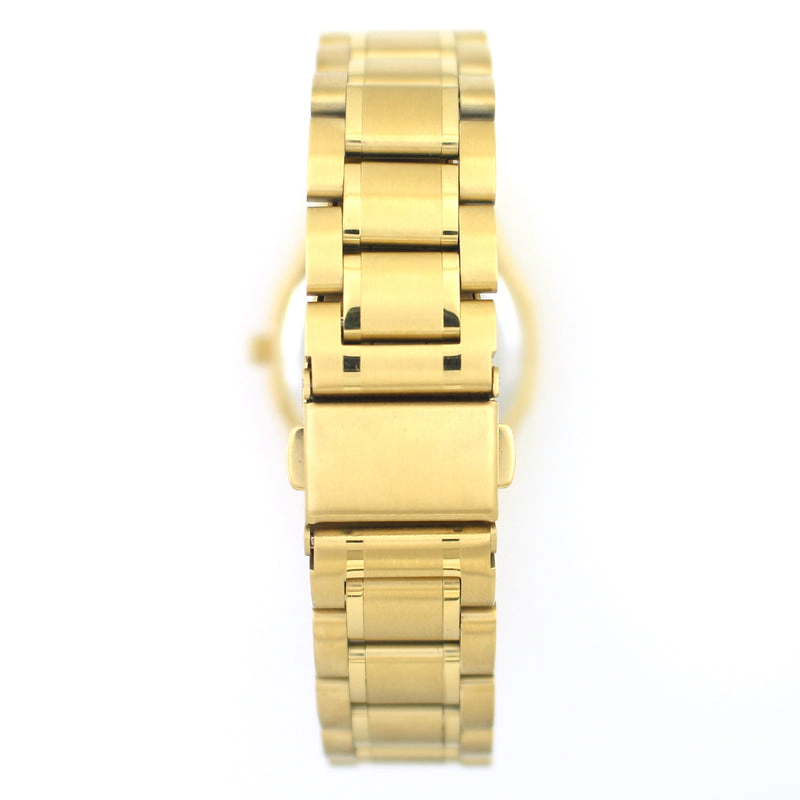 Peugeot Women's 32mm Hex Shape Gold Bracelet Watch