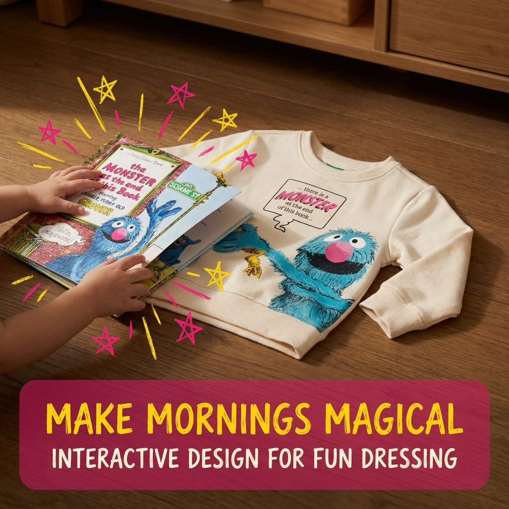Sesame Street Sweatshirt and Book Set