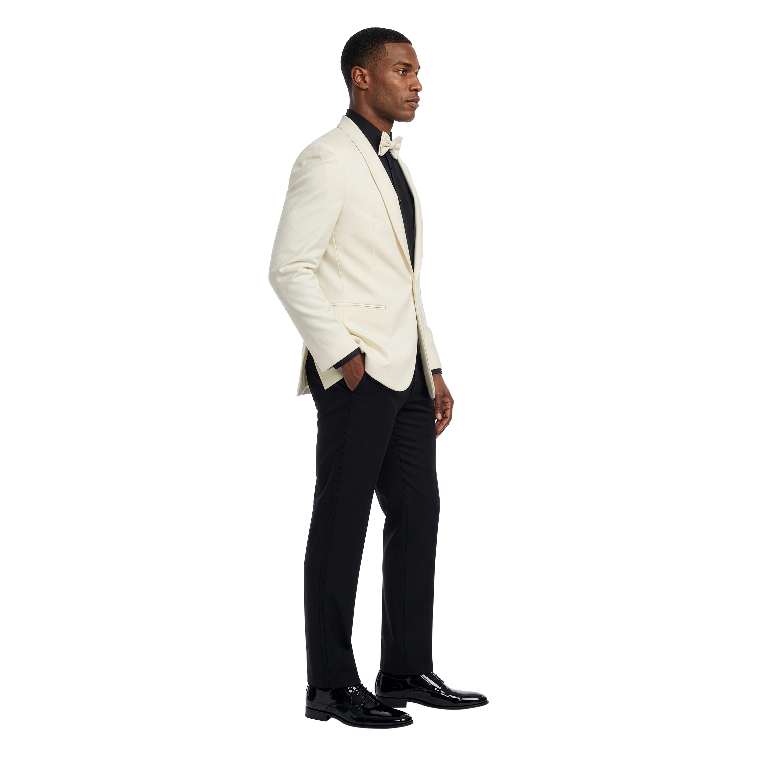 Demantie Mens Shawl Lapel Tuxedo Jacket