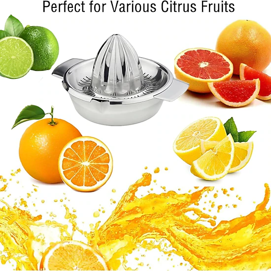 Giantpower Stainless Steel Hand Juicer Reamer Rotation Press with ...