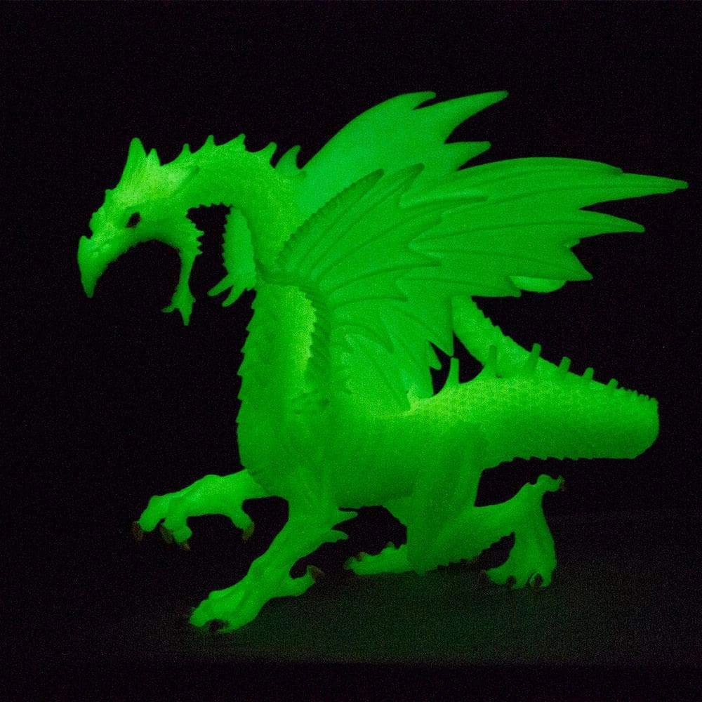 Safari Ltd. - Glow in the Dark Snow Dragon Kids Toy Figure