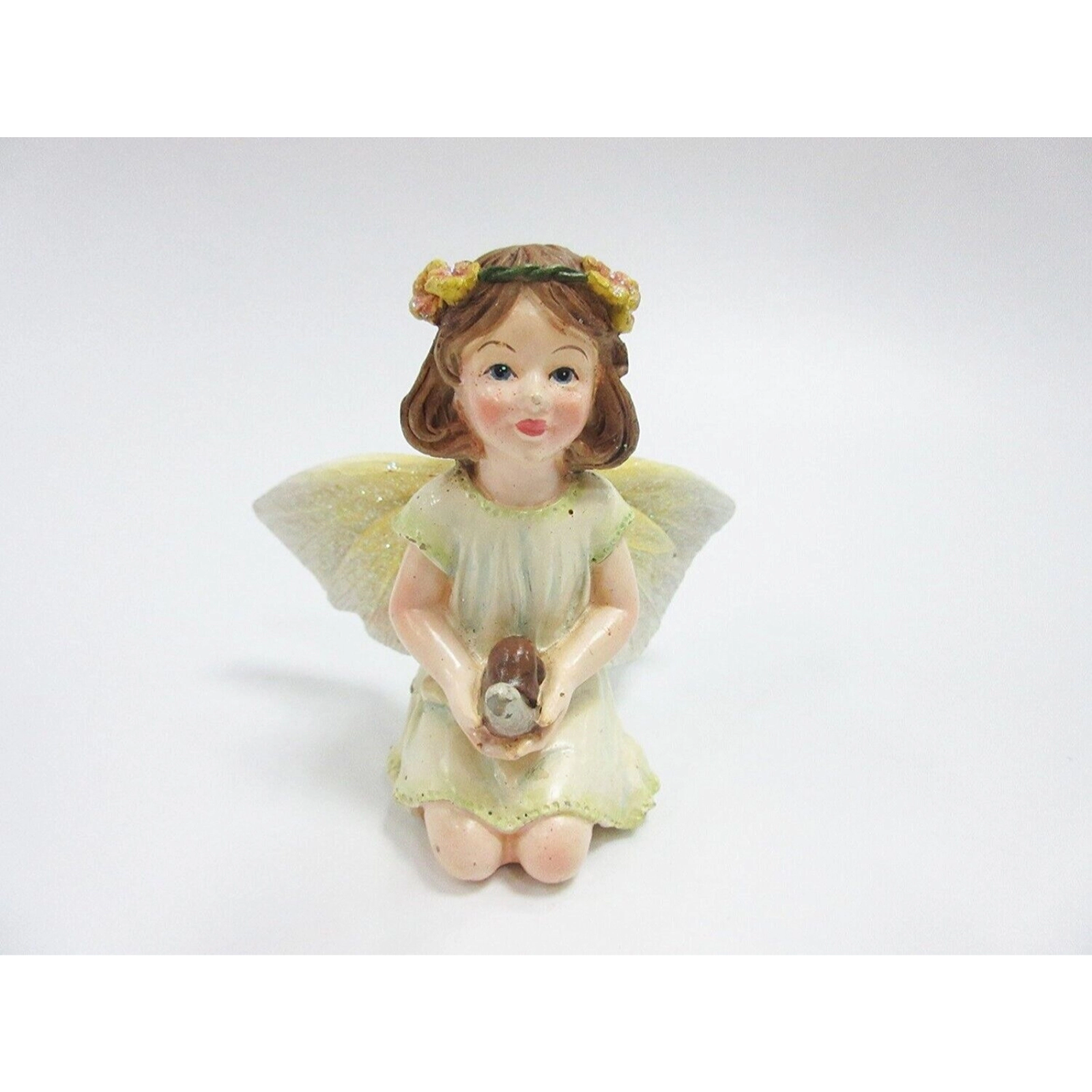 Pacific Giftware Mini Fairy Garden Fairies Set of 3 Decorative Mini Garden of Enchantment Figurine 3 Inch Starter Kit