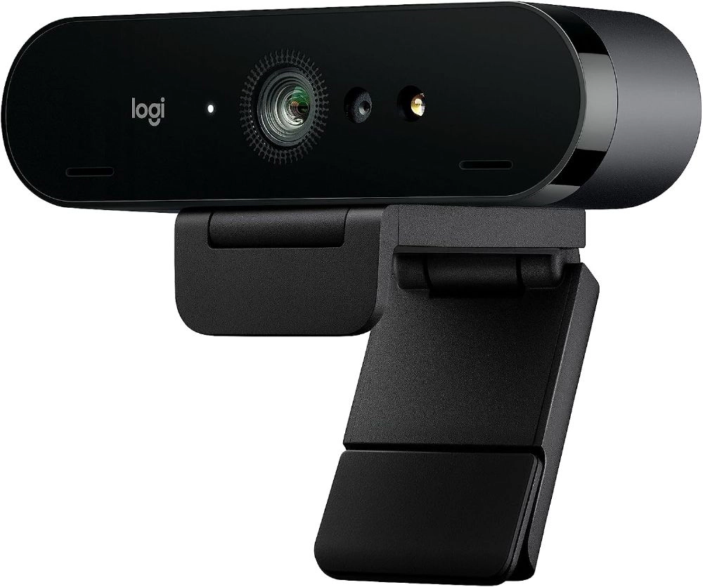 Logitech BRIO Ultra HD Webcam for Video Conferencing, Recording, and Streaming
