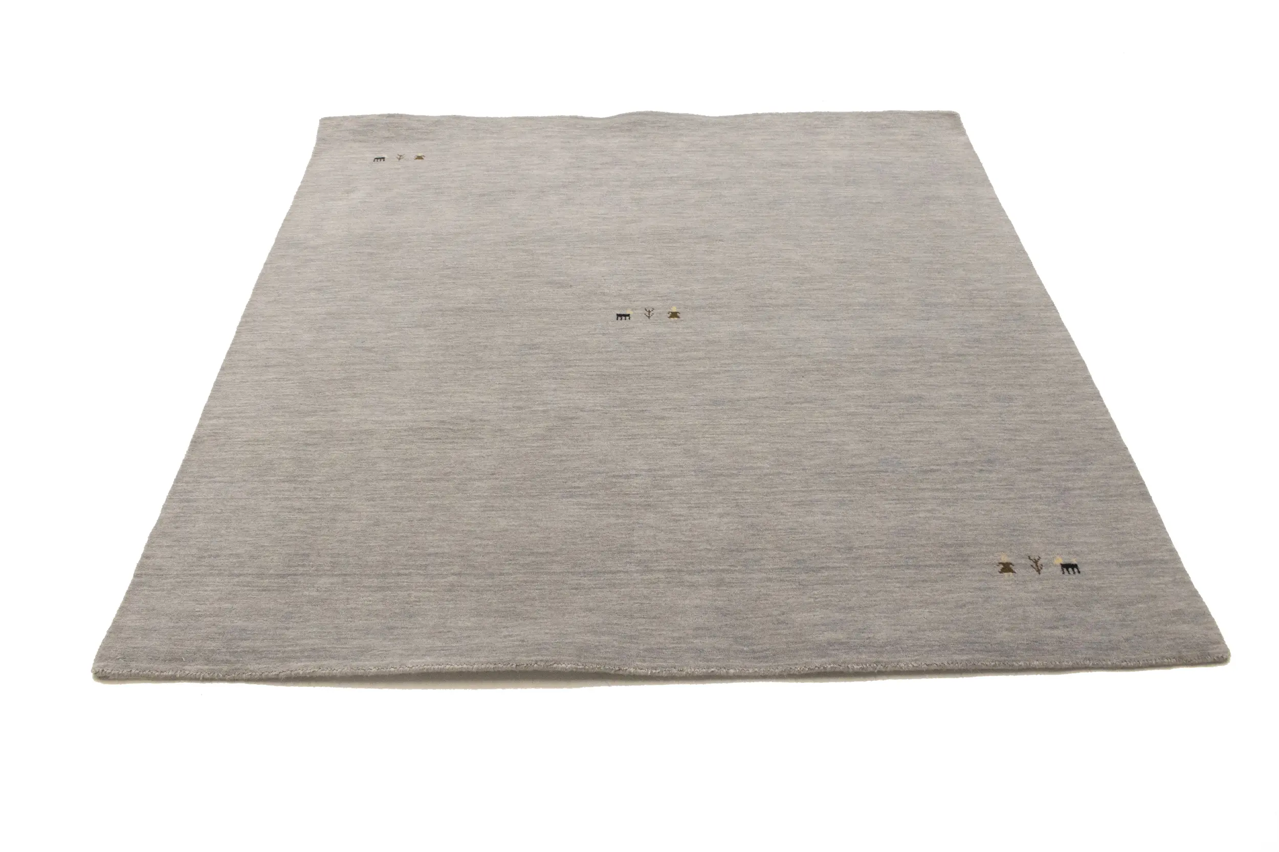 Magic Rugs Gray Tribal 8X8 Gabbeh Modern Square Rug