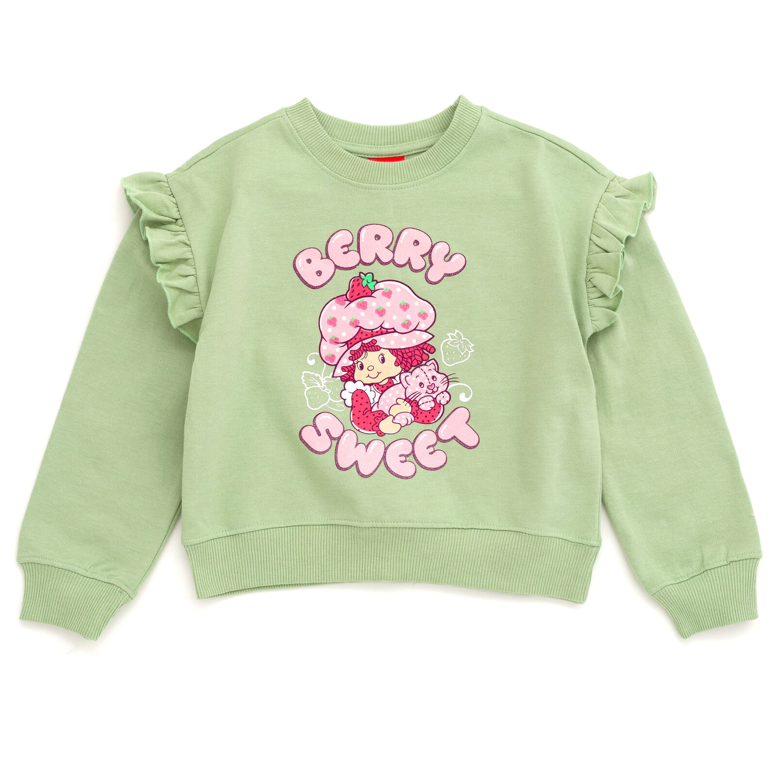 Strawberry Shortcake Girls' 2-Piece Fleece Sweatshirt and Pants Set