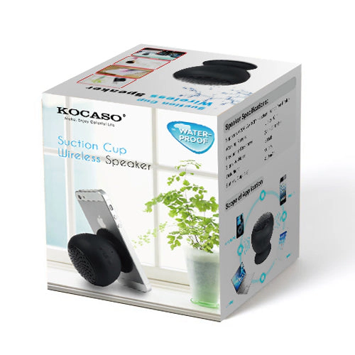 GBruno Waterproof Wireless Speaker With Suction Cup
