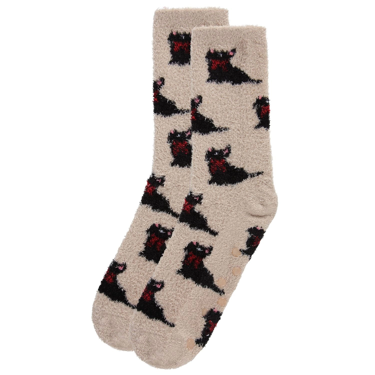 MeMoi Winter Dog Cozy Non-Slip Crew Socks