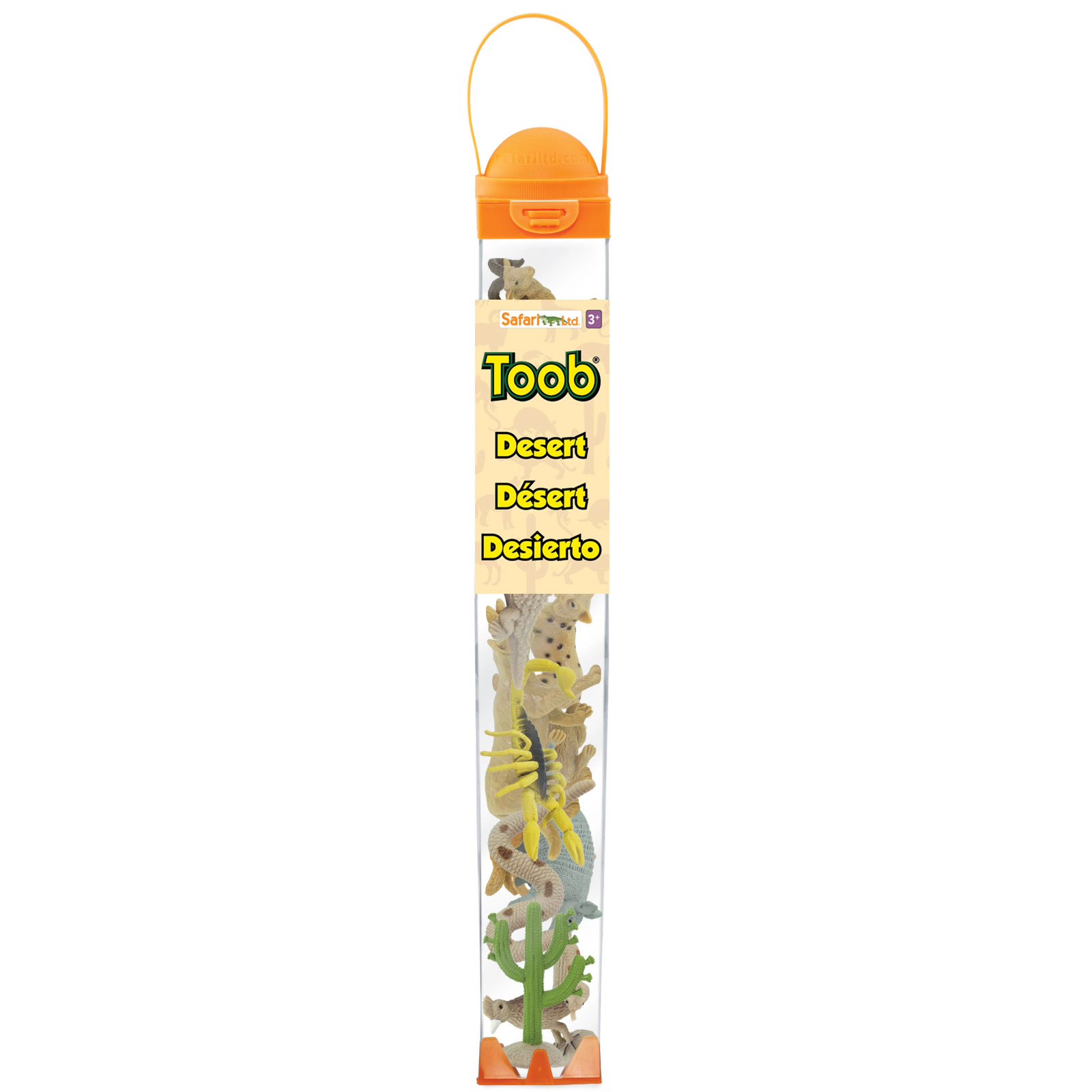 Safari Ltd. - Desert TOOB - contains 11 Mini Figurines