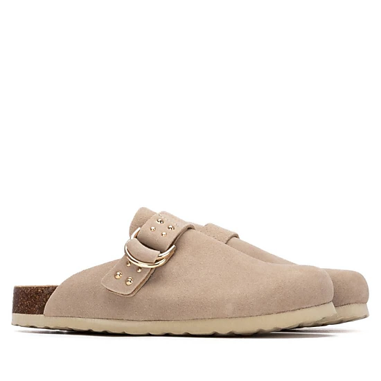 XTI Suede Women’s Footbed Clogs