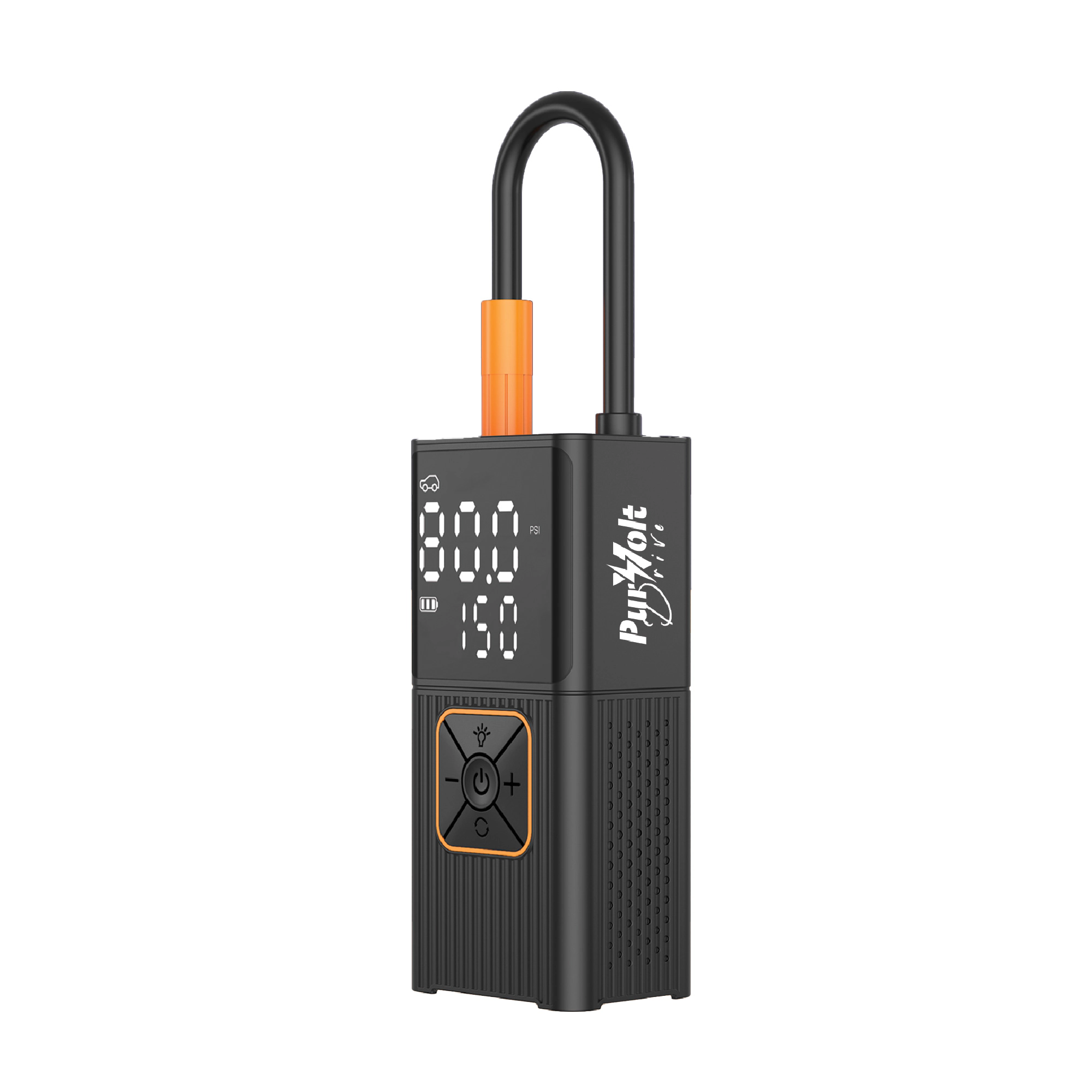Pursonic 3-in-1 Cordless Tire Inflator- Inflator, Power Bank & LED Light