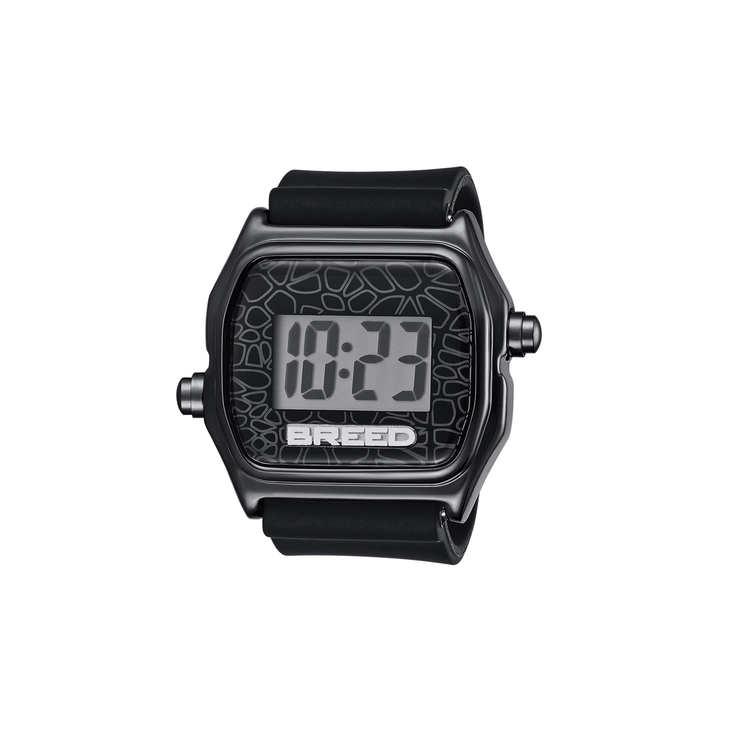 Breed Austin LCD Silicone Ring Watch
