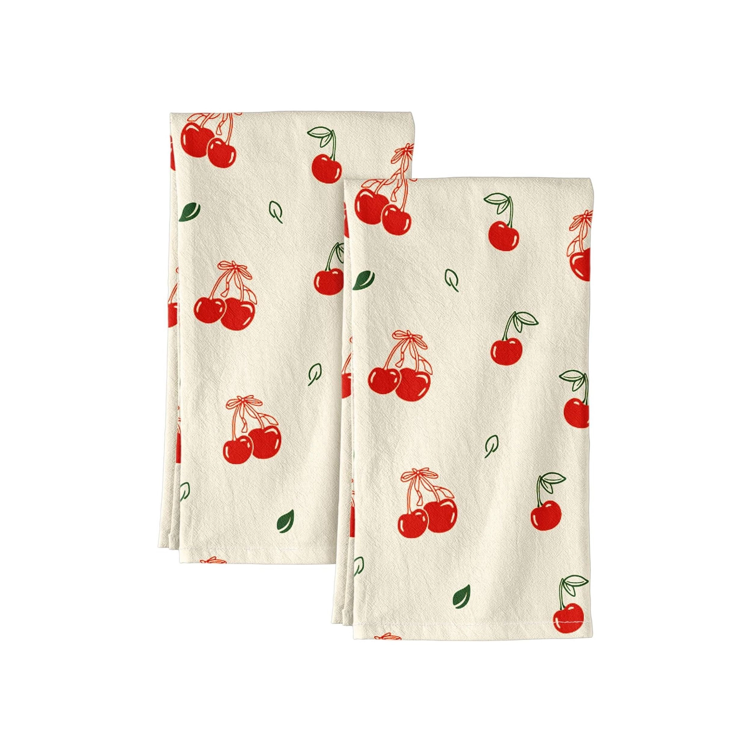 Stock Preferred Pack of 2 18x26 Inch Cotton Flour Sack Kitchen Towels 150 GSM