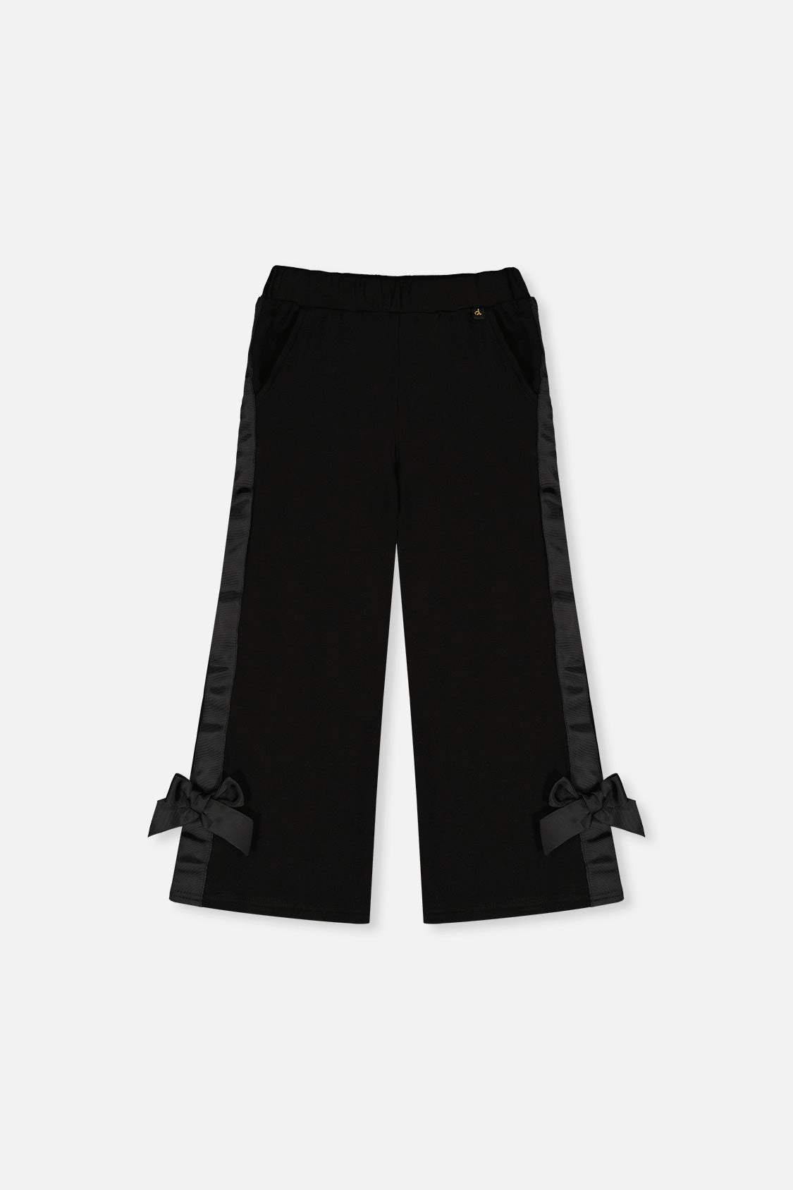 Deux par Girls Bow Detail Milano Flare-Leg Pants