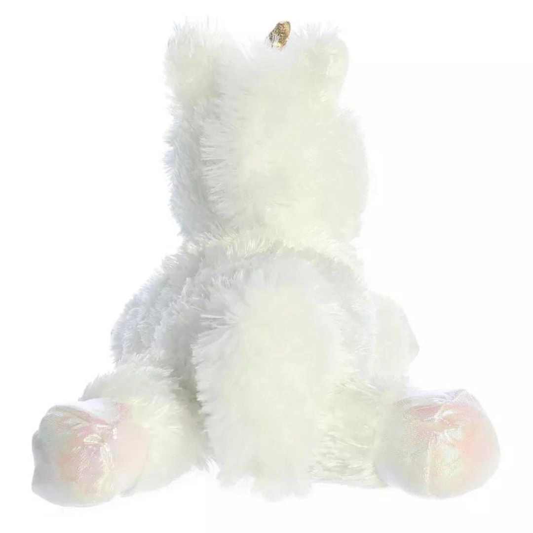 Aurora Mini Flopsie Celestial White Unicorn 8-Inch Stuffed Animal Plush