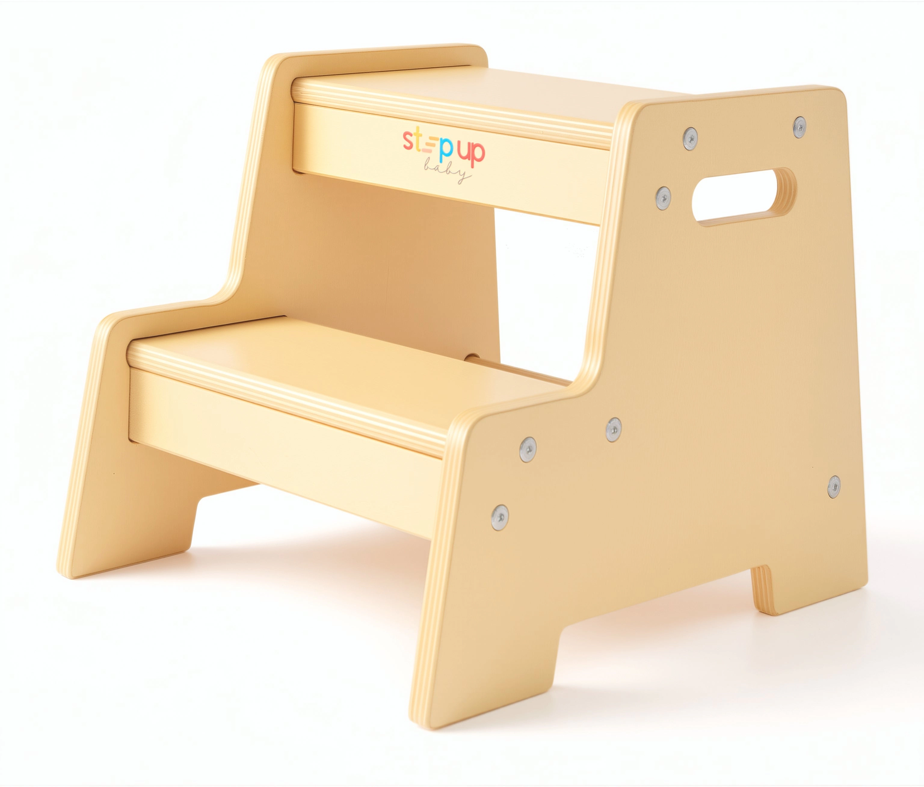 Stepup Baby® Wooden 2-Step Stool