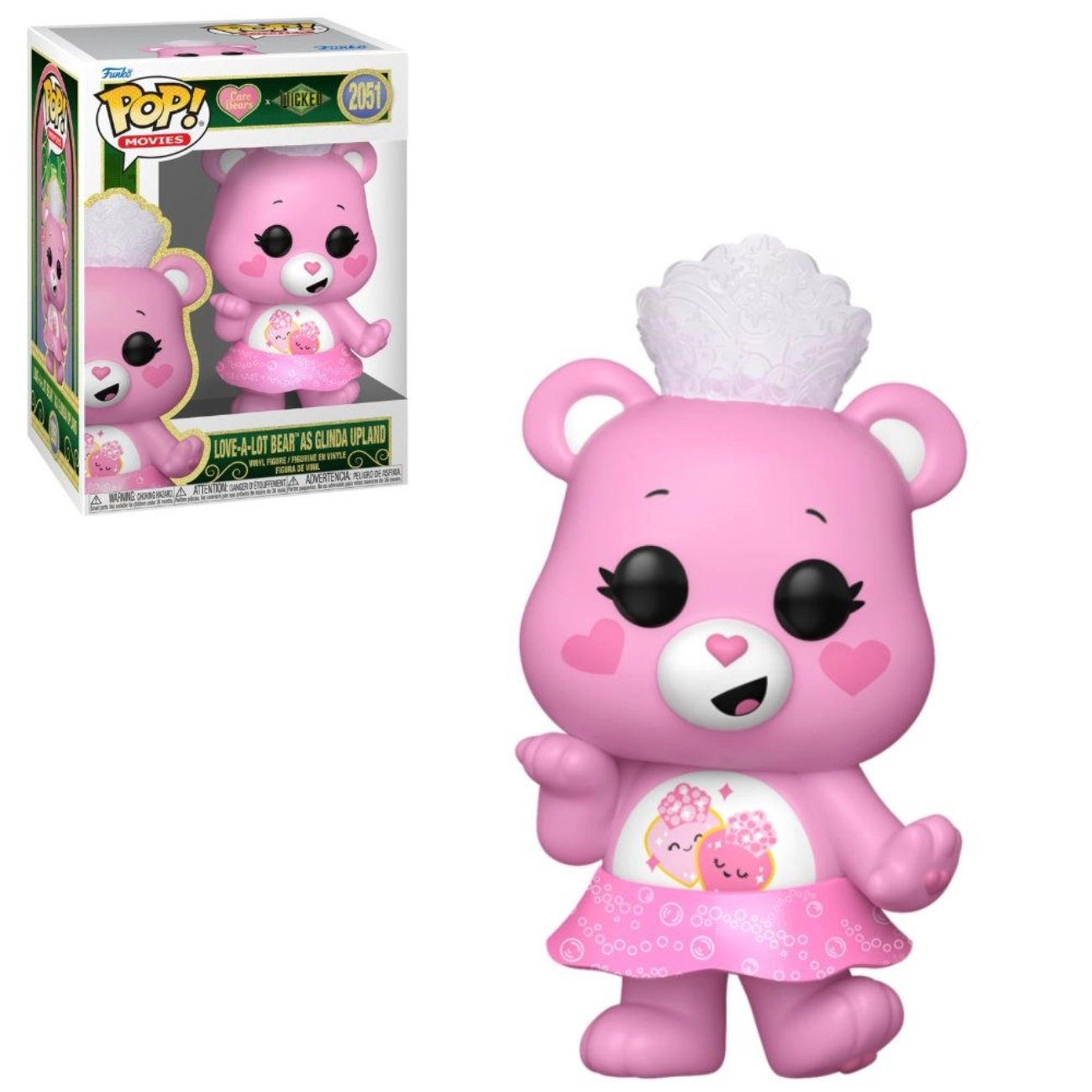 Funko Pop! Care Bears - Wicked: Love-A-Lot Bear as Glinda #2051