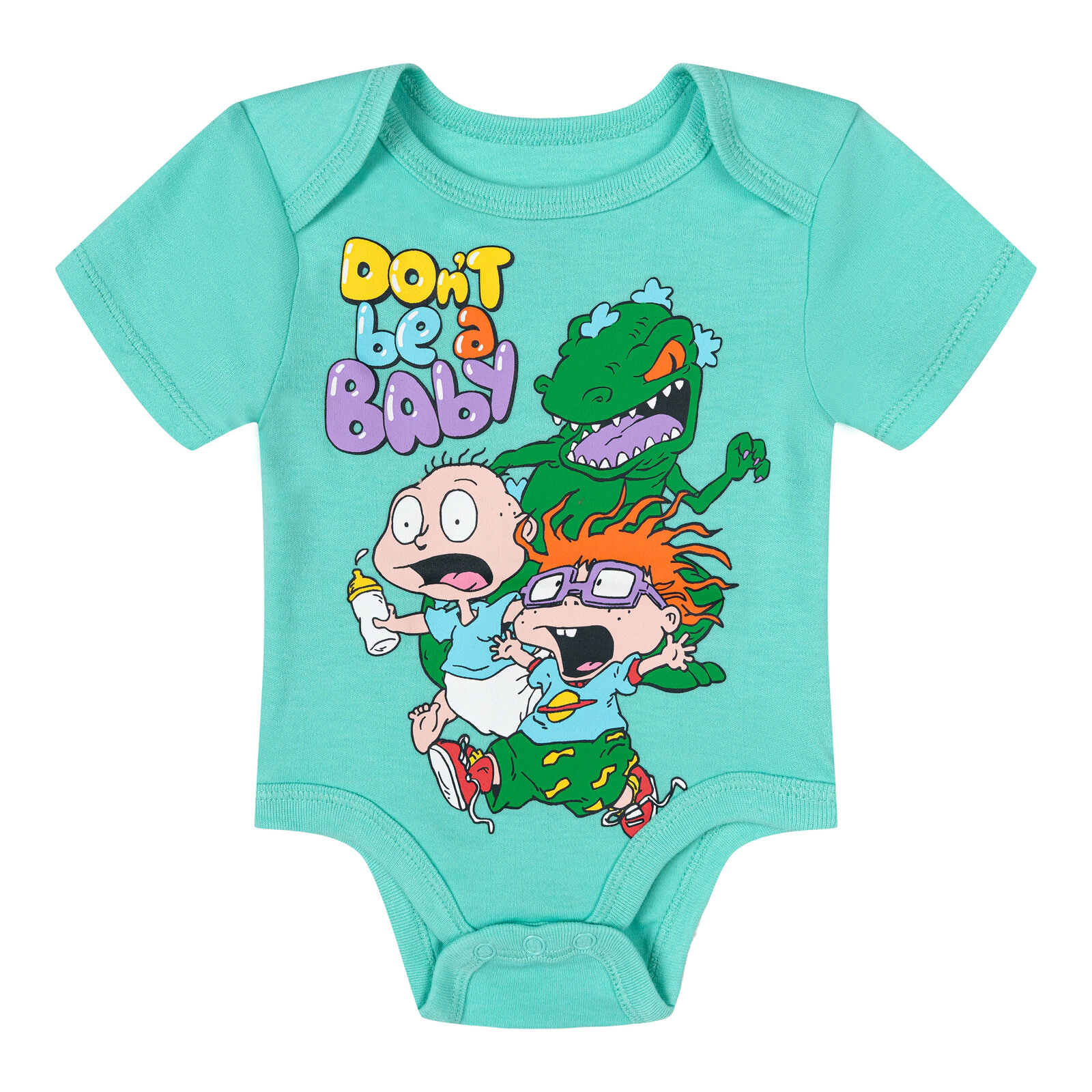 Nickelodeon Baby Boys' 5-Pack Short Sleeve Bodysuits