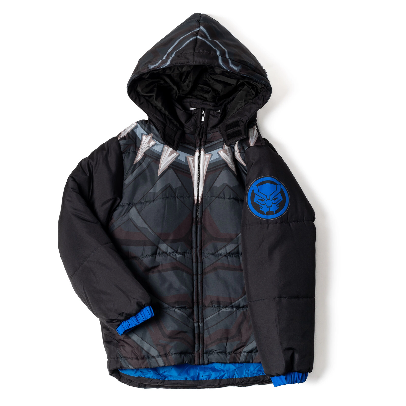 Marvel Hooded Zip-Up Puffer Jacket