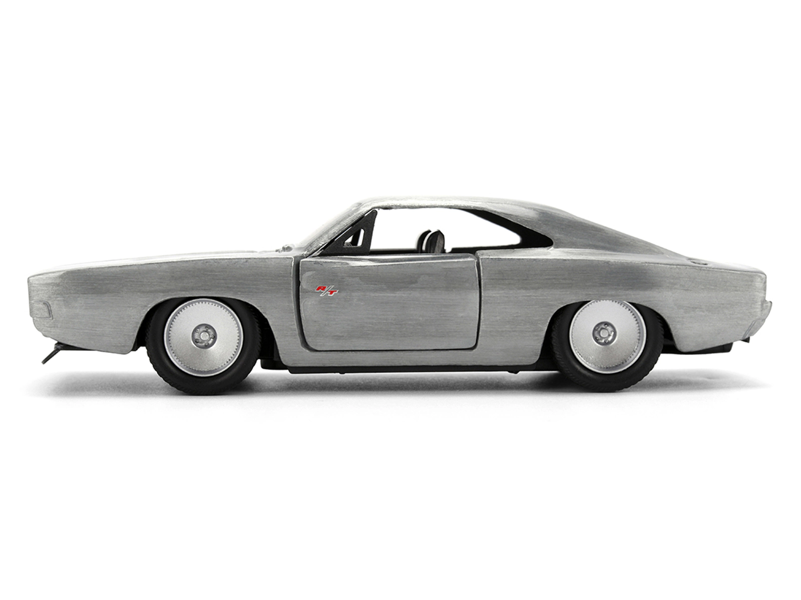 Jada Dom's Dodge Charger R/T Raw Metal "Fast & Furious 7" (2015) Movie 1/32 Diecast Model Car by Jada