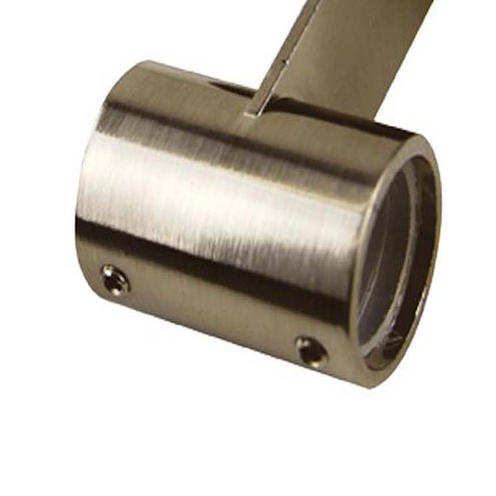 Versailles Indoor/Outdoor Stainless Steel Ceiling Joiner - 0.8x2.5", Brushed Nickel