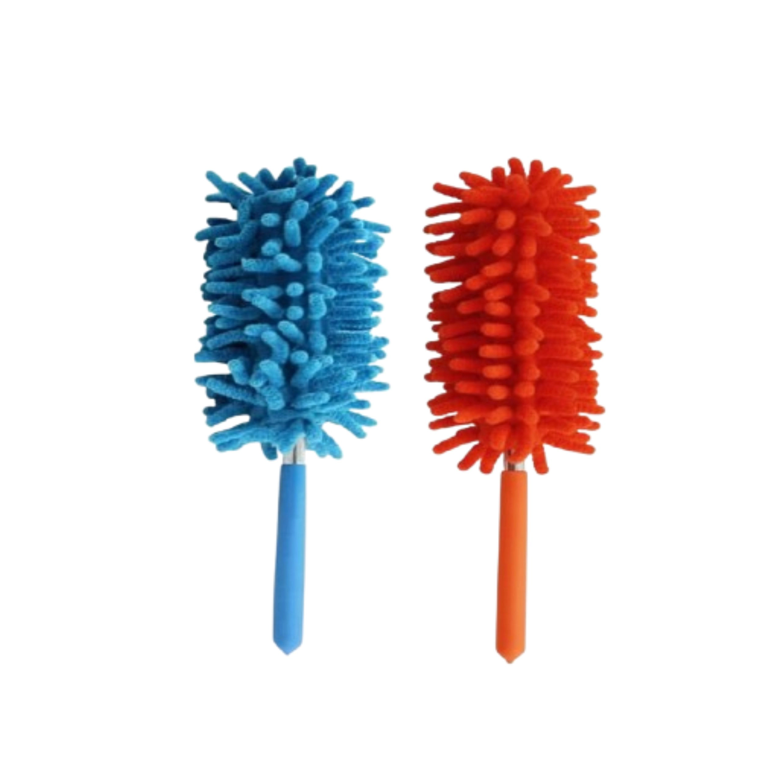 Home Collection Pack of 2 Telescopic Microfiber Dusters Extendable Cleaning Tool