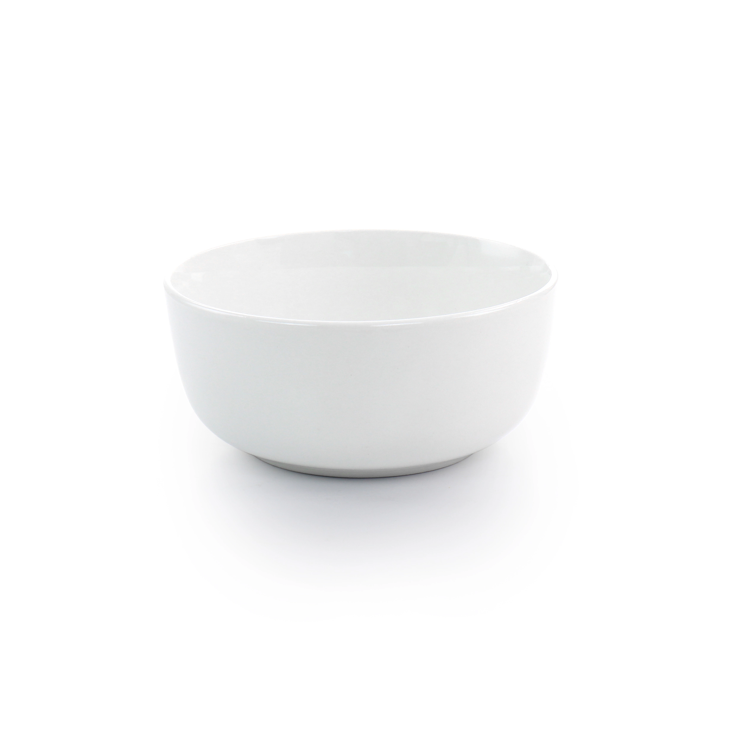 Gibson Home White Deco 16 Piece Fine Ceramic Dinnerware Set in White
