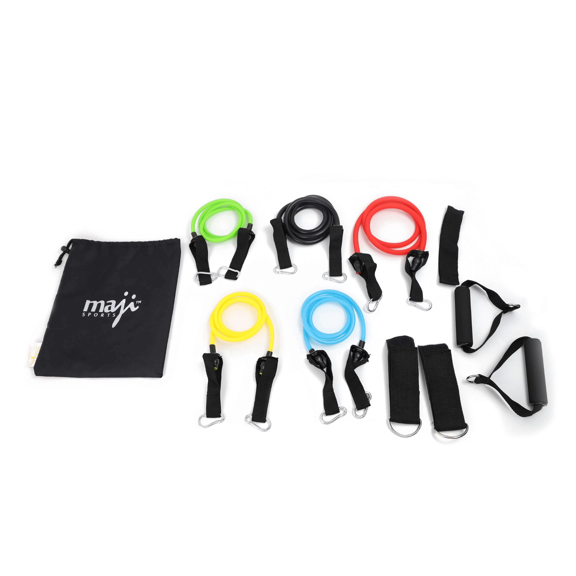 Maji Sports Unisex Full Body Workout - Max Resistance Tube Kit