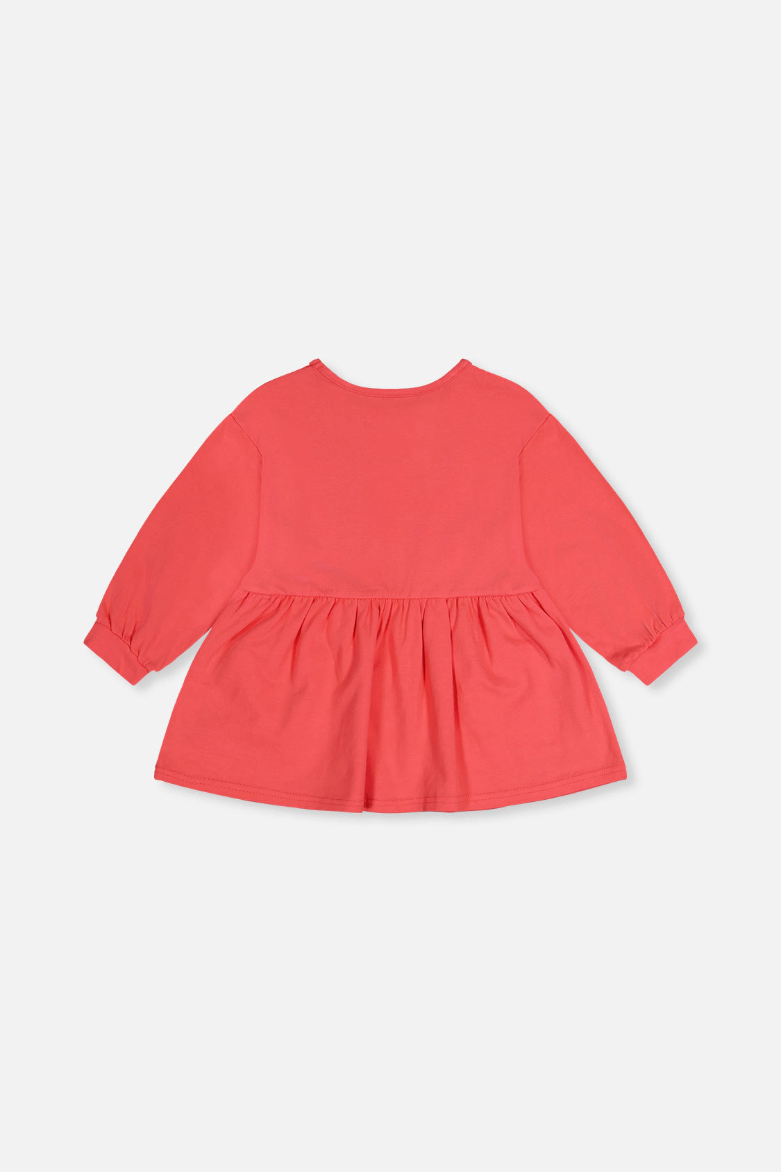 Deux par Girls Cat Graphic Patch-Pocket Organic Cotton Tunic