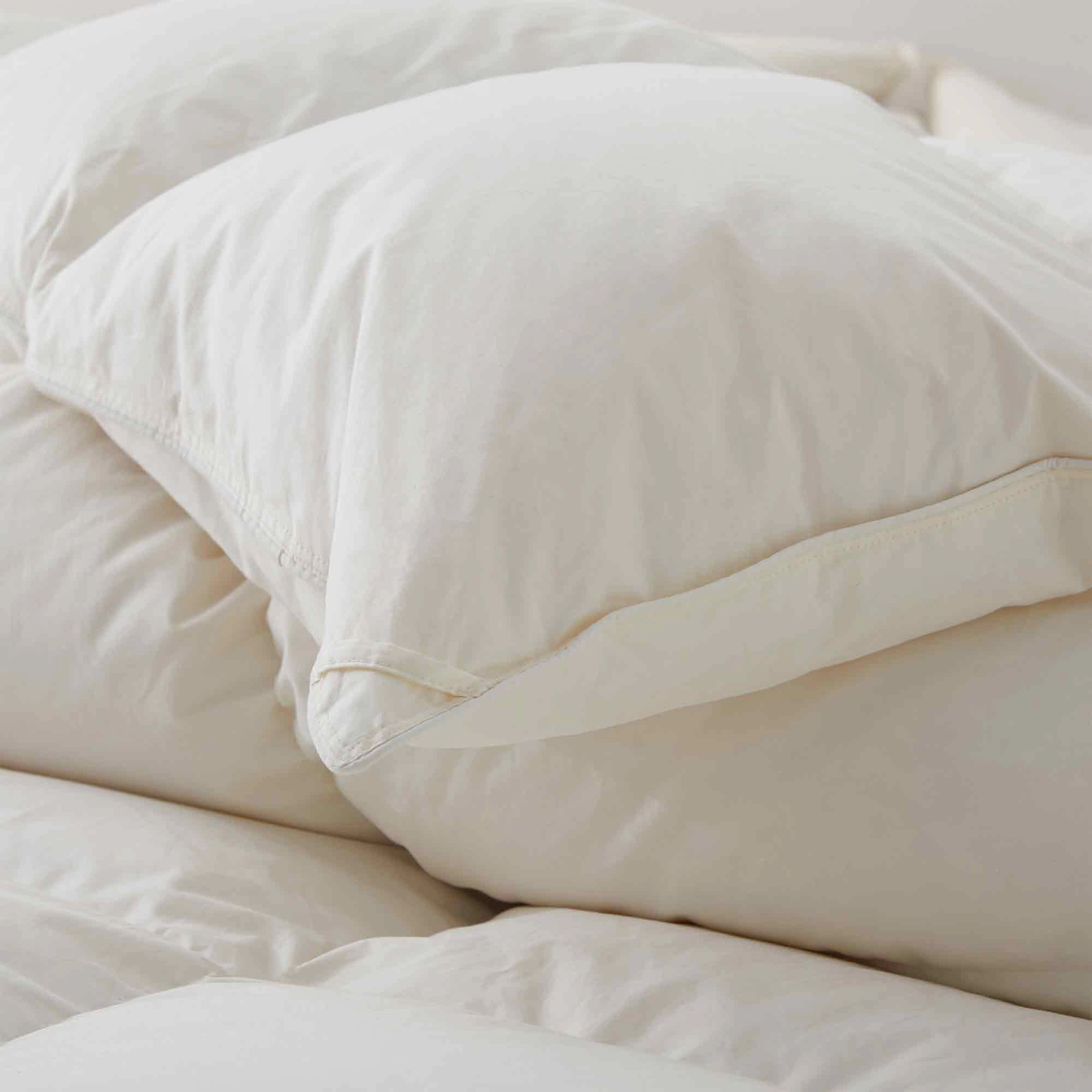 Puredown Selected Heavyweight Winter Down Comforter with 100% Organic Cotton Shell