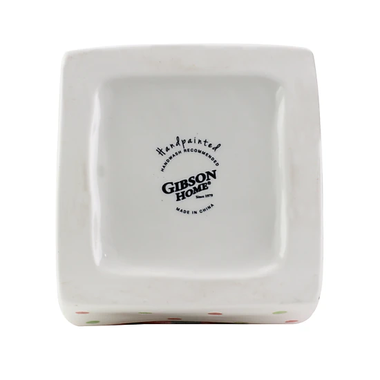 Gibson Home Christmas Estate 7.5 Inch Gift Box Holiday Cookie Jar