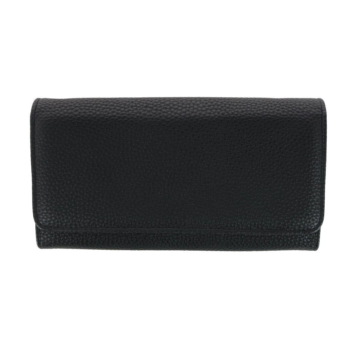 Buxton Women's Solid Colored Premium Faux Leather Bianca Clutch Wallet