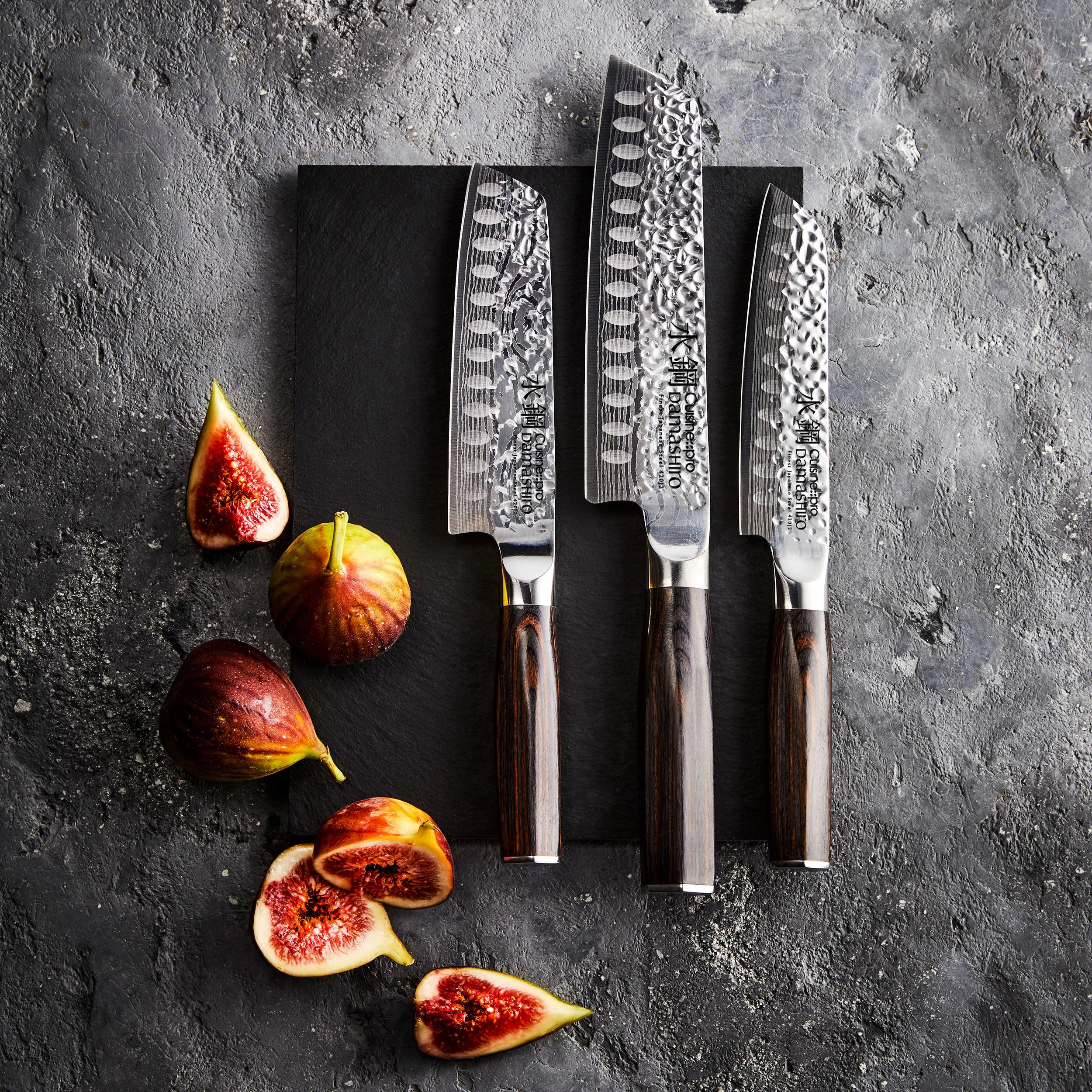 Cuisine::pro® Damashiro EMPEROR® Santoku Set 3 Piece