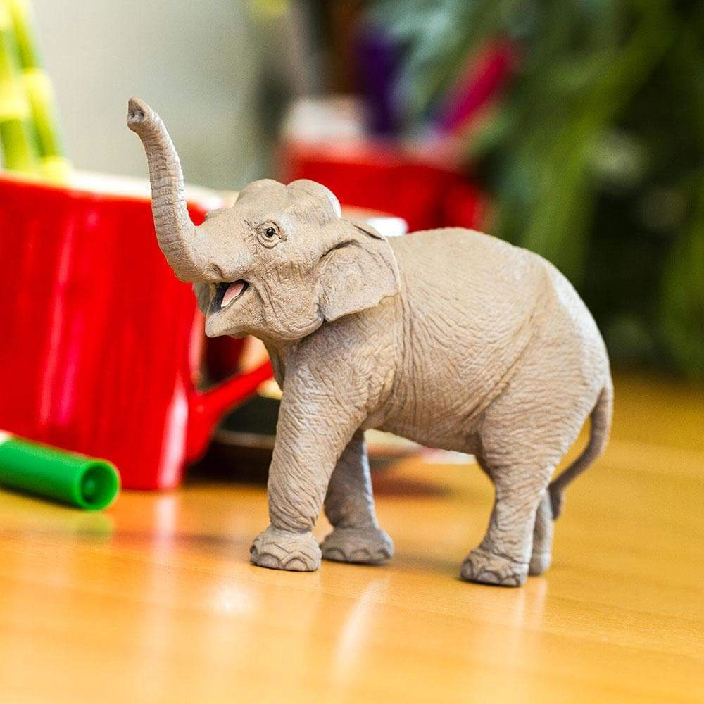 Safari Ltd. - Asian Elephant Kids Toy Figure