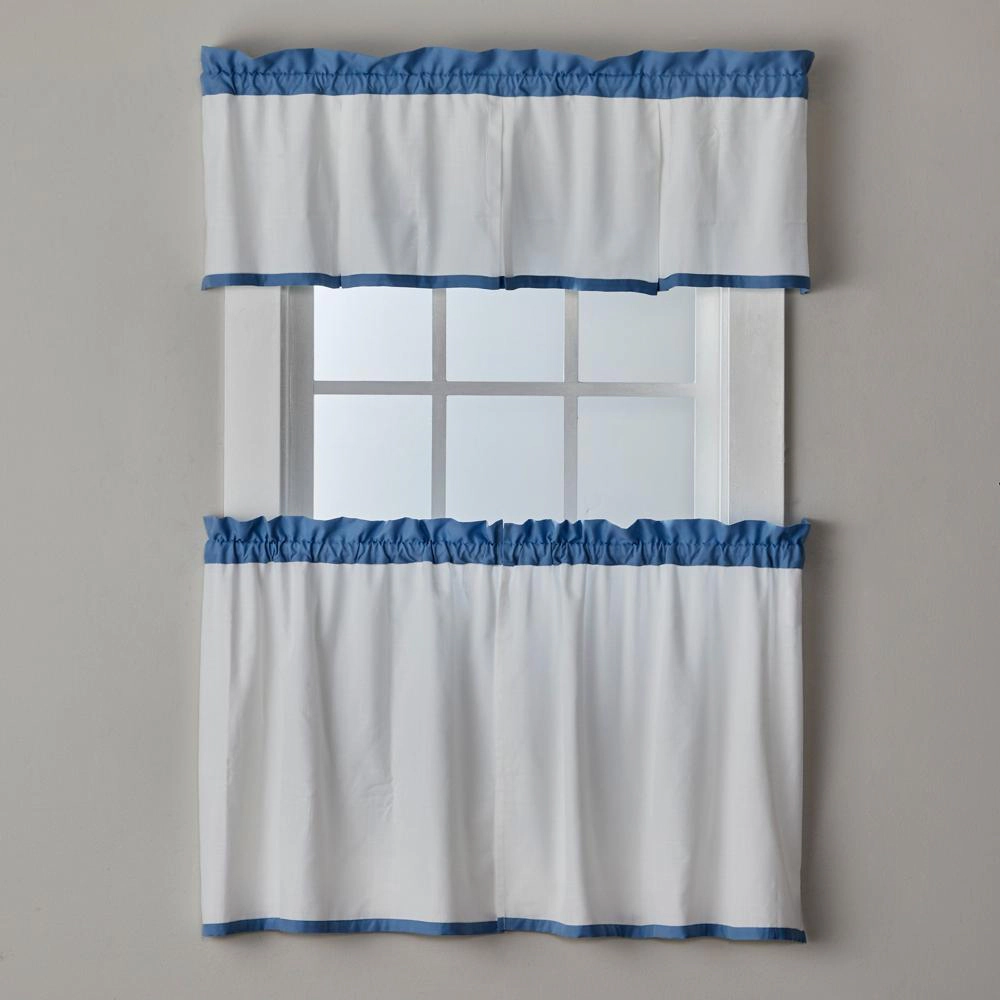 SKL Home By Saturday Knight Ltd Marrisa Valance - 48X13", Blue