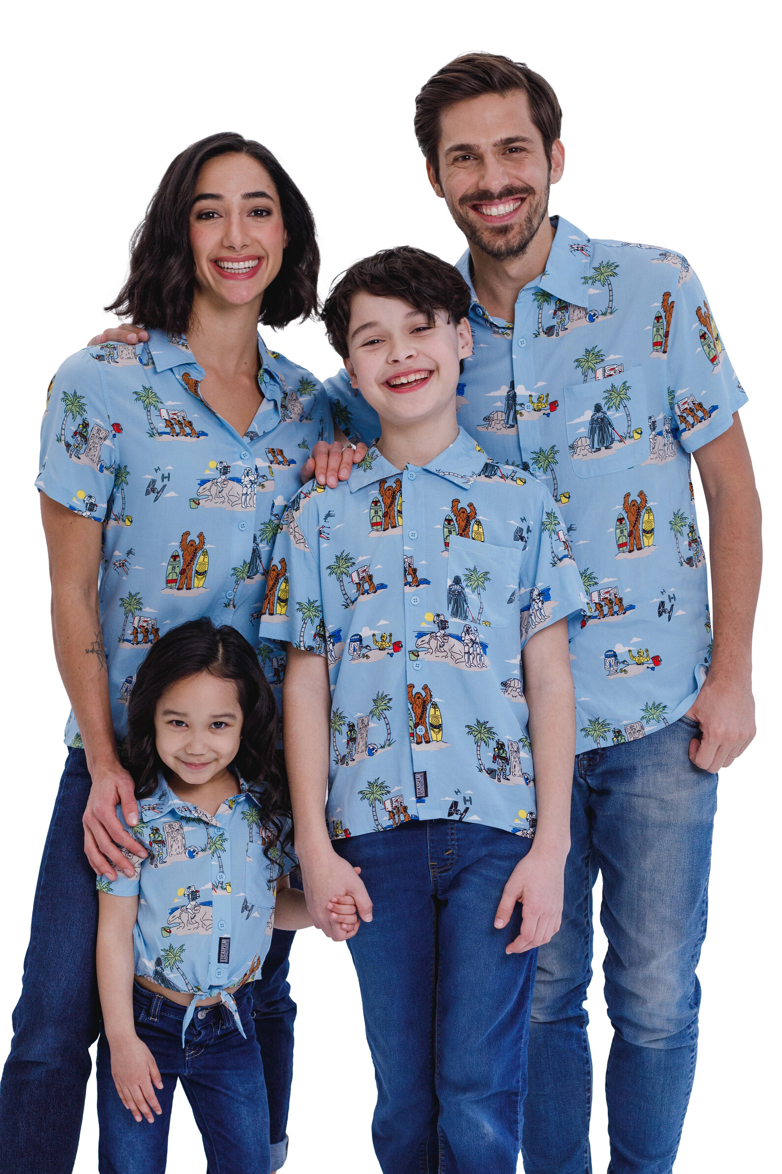 Star Wars Matching Family Hawaiian Shirt, Dress, Short Set and Romper