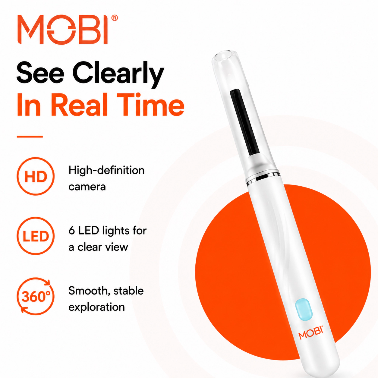 MOBI Smart Ear, Nose & Throat Camera