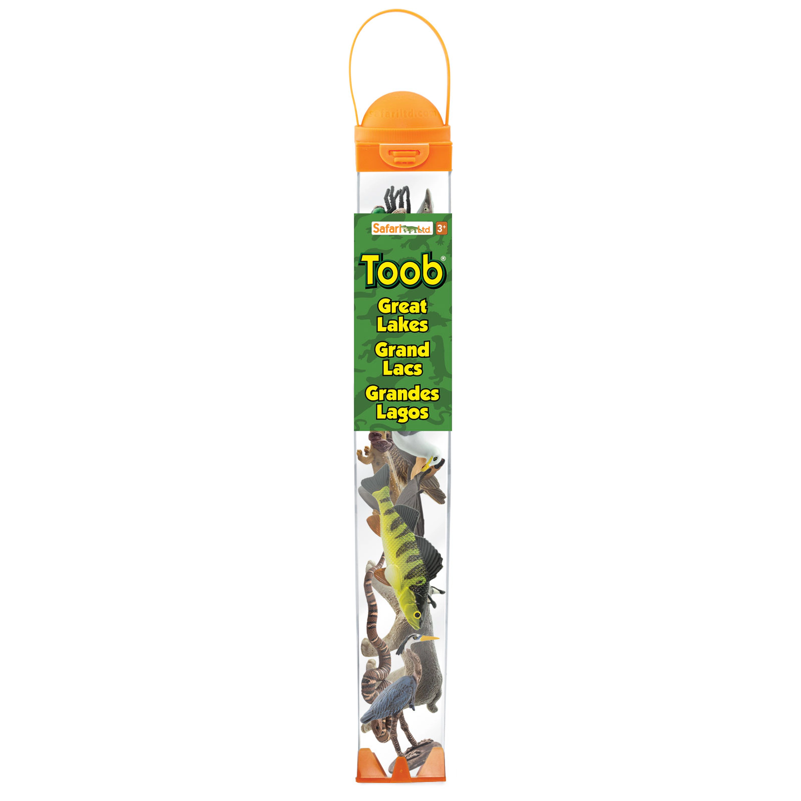 Safari Ltd. - Great Lakes Animals TOOB - contains 10 Mini Figurines