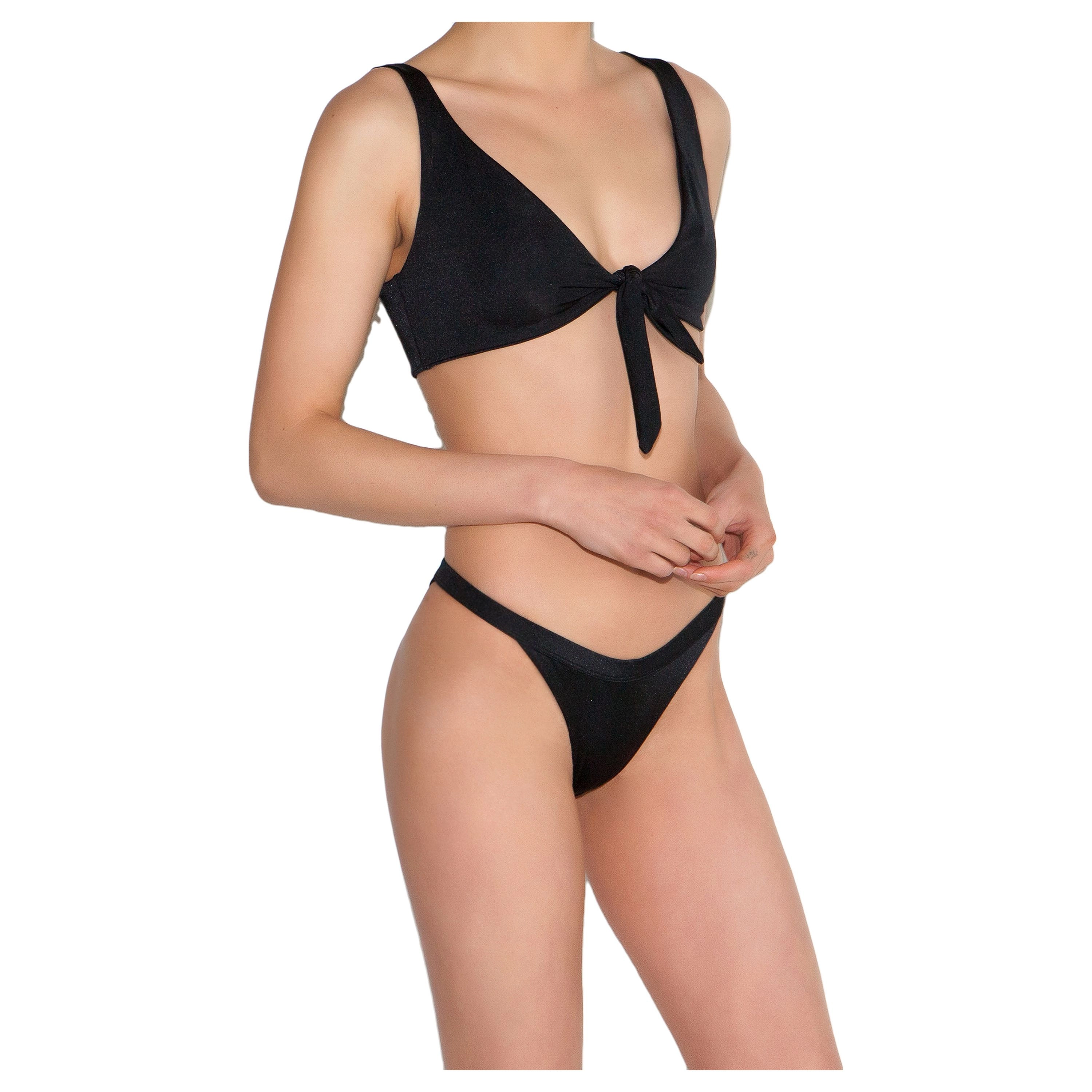 Cherina Beachwear Women's James Brazilian-Cut Bikini Bottom
