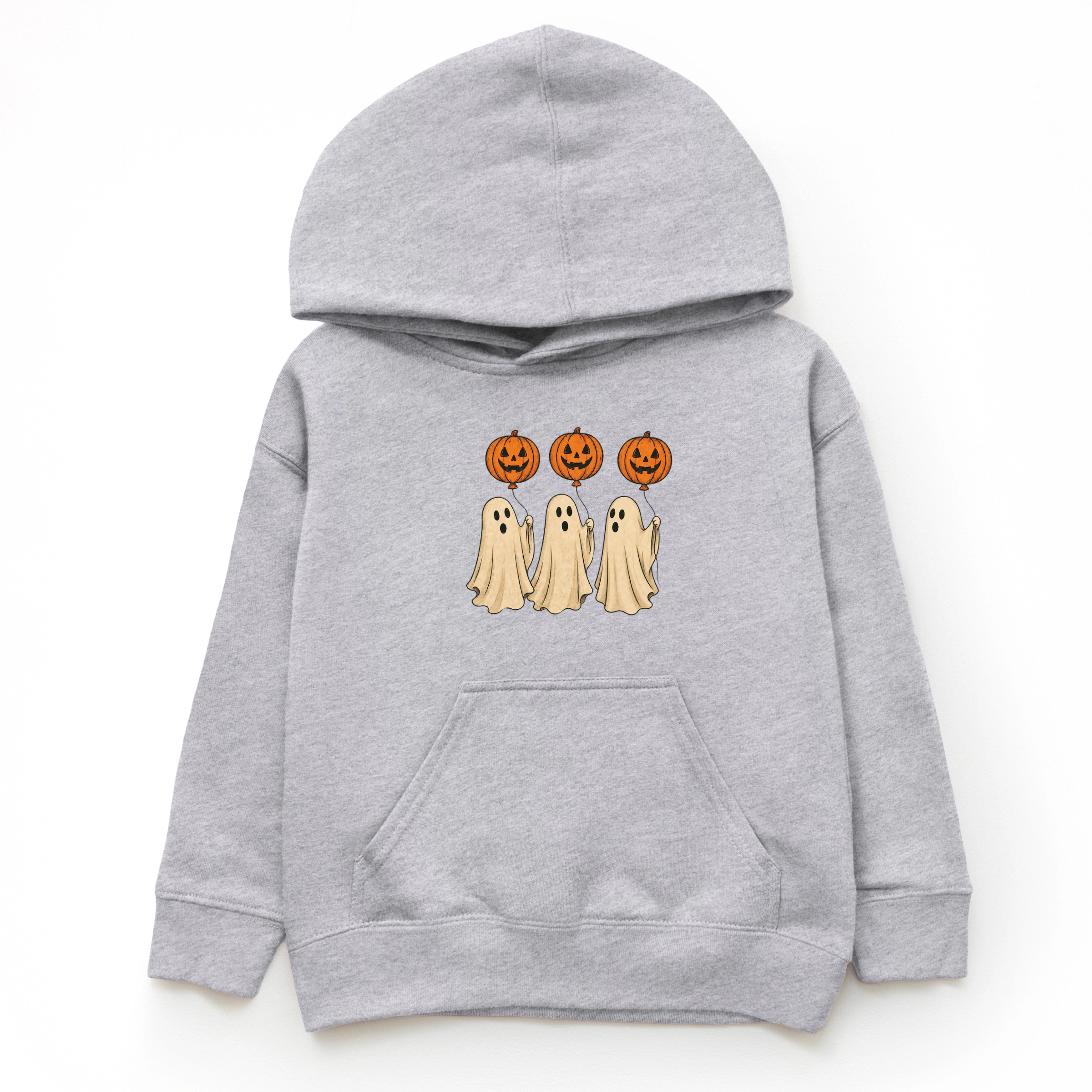 The Juniper Shop - Youth Graphic Hoodie Ghosts With Pumpkins
