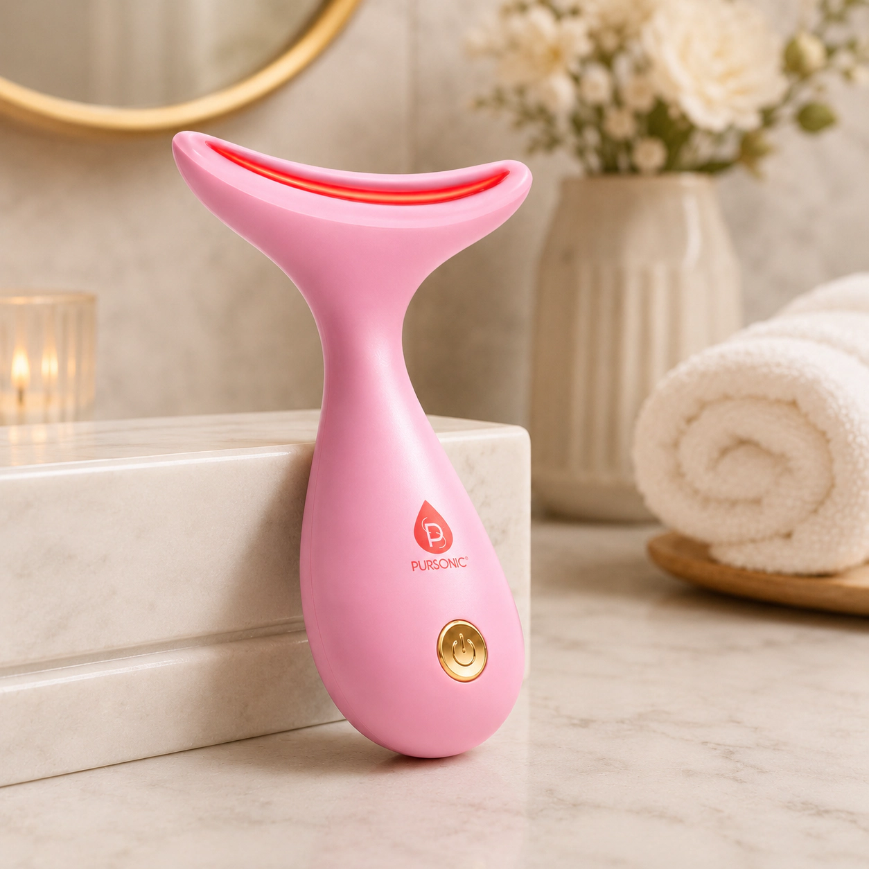 Pursonic Women’s LED Light Therapy Facial Sculpting Wand