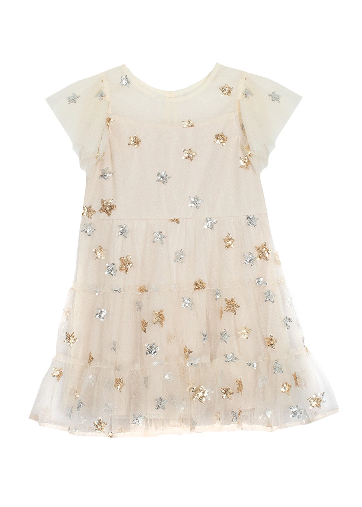 Isobella and Chloe Nutcracker Embroidered Tulle Dress