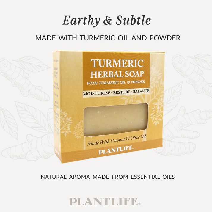 Plantlife Turmeric Aromatherapy Herbal Soap