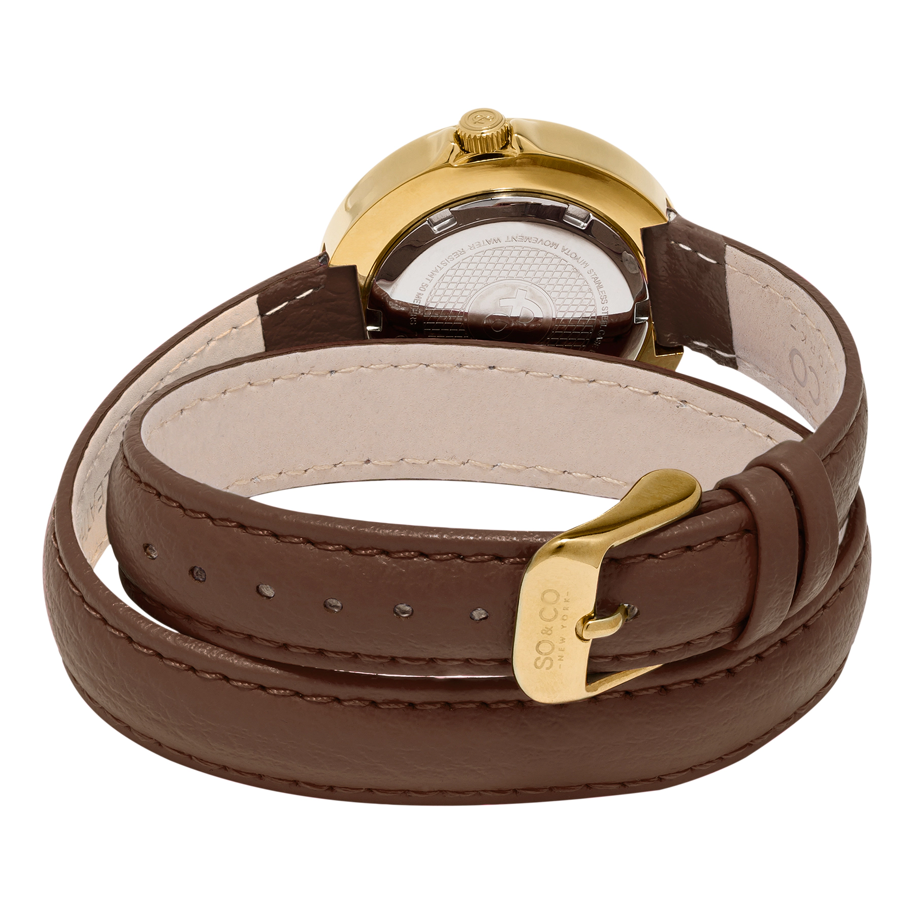 SO&CO 5070 34mm Classic Quartz Watch