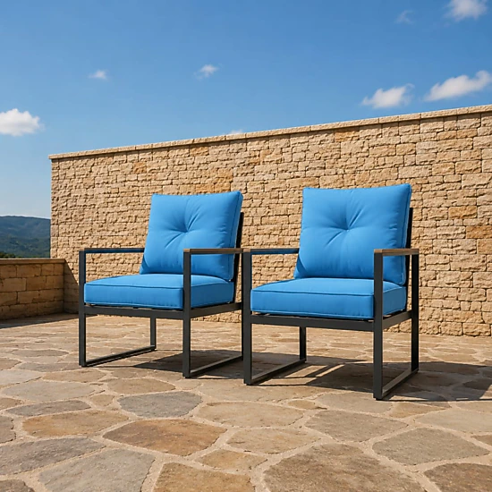 WOW PIONEER Steel Frame Patio Chair