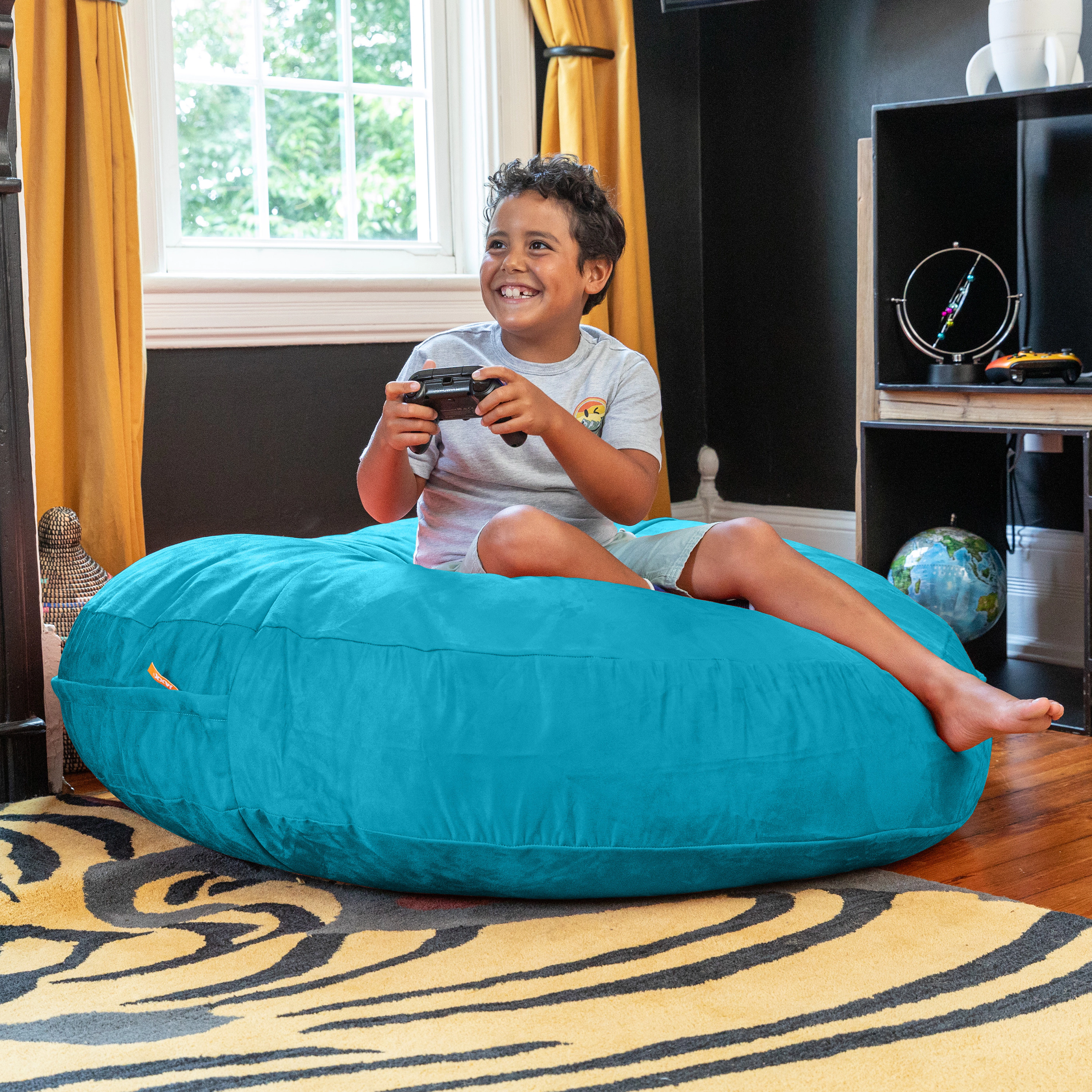 Jaxx Cocoon 4 Foot Bean Bag Chair and Crash Pad