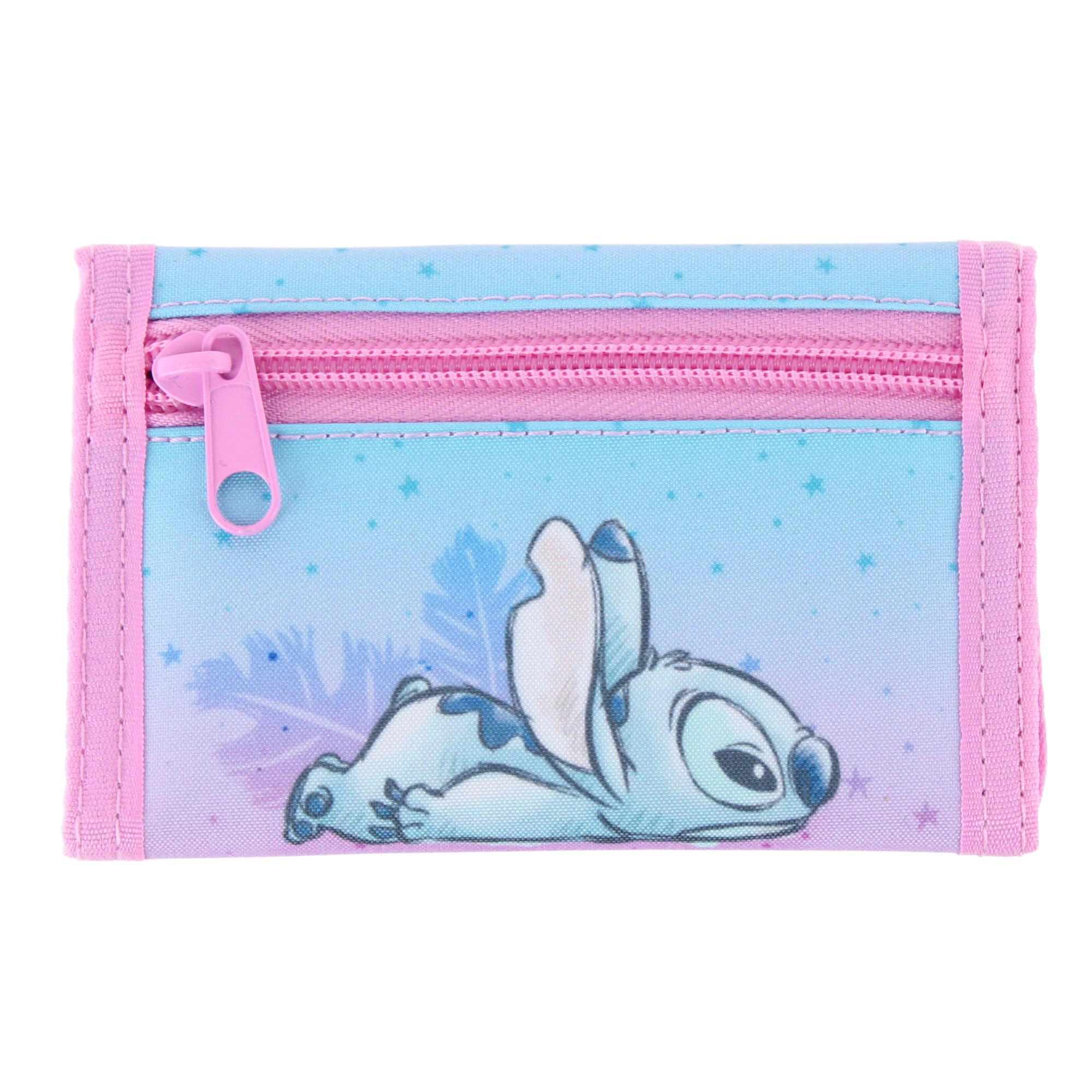 Textiel Trade Disney's Kids Lilo & Stitch with Angel Tri-Fold Wallet